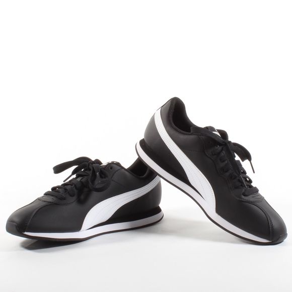 Puma Mens Athletic Shoes Sneakers Black White NEW - Picture 4 of 8